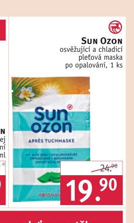SUN Ozon pleťová maska