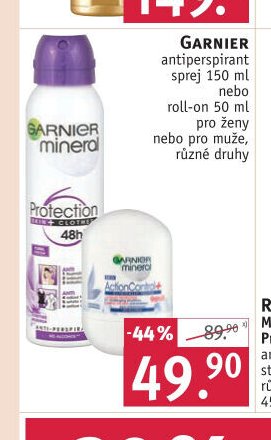 GARNIER antiperspirant