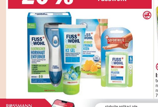 FUSS WOHL produkty péče o nohy