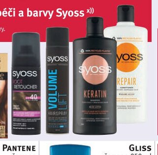 Syoss stylingové produkty