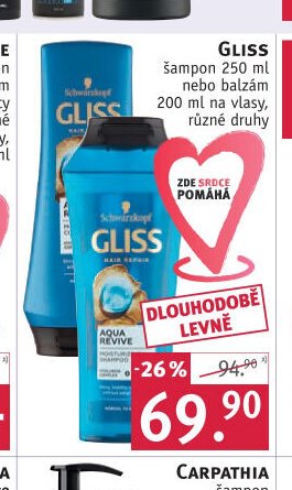 Gliss šampon nebo balzám