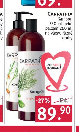 Carpathia šampon nebo balzám