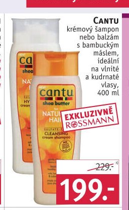 Cantu krémový šampon nebo balzám