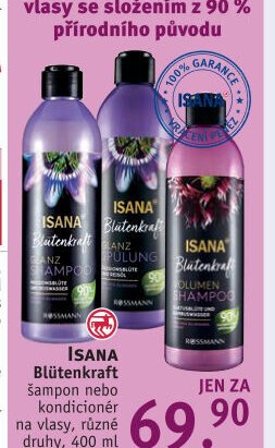 Isana Blütenkraft šampon nebo kondicionér