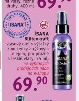 Isana Blütenkraft vlasový olej