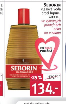 Seborin vlasová voda