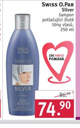 Swiss O.Par Silver šampon