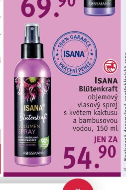 Isana Blütenkraft objemový vlasový sprej