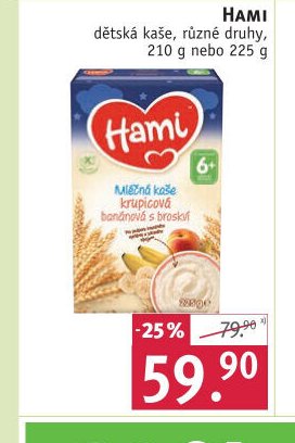 Hami dětská kaše