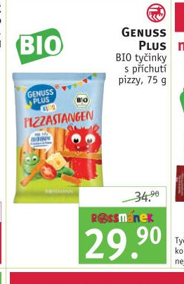 Genuss Plus BIO tyčinky