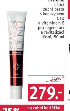 Swissdent Extreme bělící zubní pasta, 50 ml