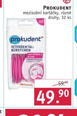 Prokudent mezizubní kartáčky, 32 ks