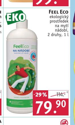 Feel Eco ekologický prostředek na mytí nádobí