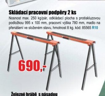 Skládací pracovní podpěry 2 ks - EVA.cz aktualniletaky.eu