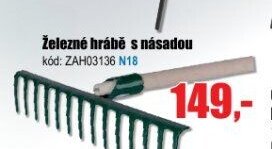 Železné hrábě s násadou - EVA.cz aktualniletaky.eu
