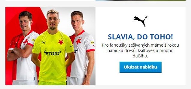 Dresy Slavia