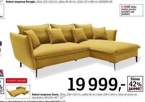 Sedací souprava Gloss