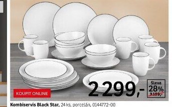 Kombiservis Black Star 24 ks