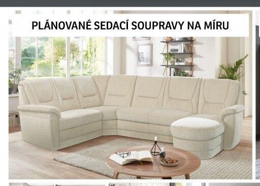 Plánované sedací soupravy na míru
