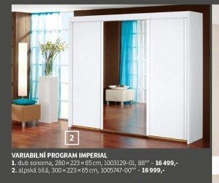 Variabilní program Imperial (dub sonoma)