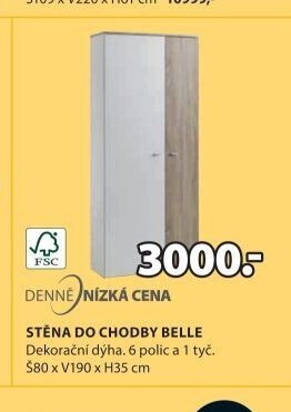 STĚNA DO CHODBY BELLE