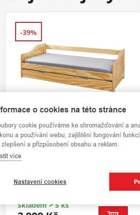 Dětská postel