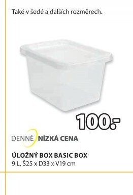 ÚLOŽNÝ BOX BASIC BOX