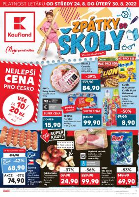 aktuální leták Kaufland 24.8.2022-30.8.2022
