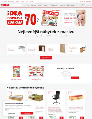 aktuální leták IDEA nábytek 23.8.2022-29.8.2022