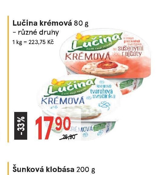 Lučina krémová 80 g - Žabka aktualniletaky.eu