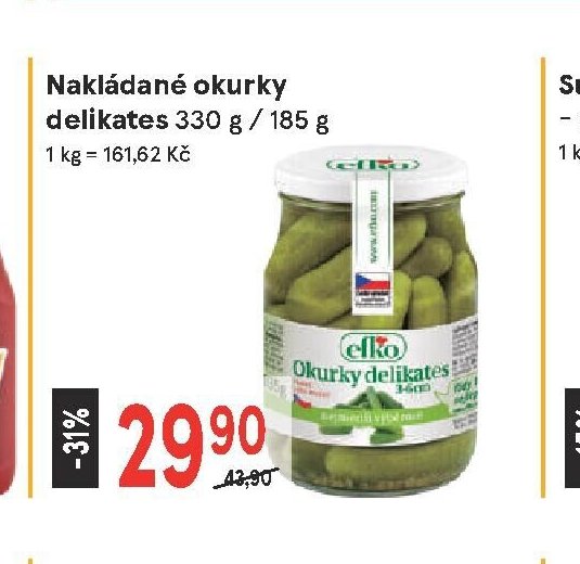 Nakládané okurky delikates - Žabka aktualniletaky.eu