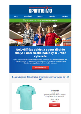aktuální leták Sportisimo 21.8.2022-26.8.2022