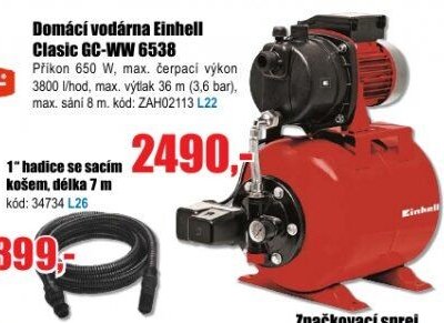Domácí vodárna Einhell Clasic GC-WW 6538 - EVA.cz aktualniletaky.eu