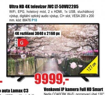 Ultra HD 4K televizor JVC LT-50VU2205 - EVA.cz aktualniletaky.eu