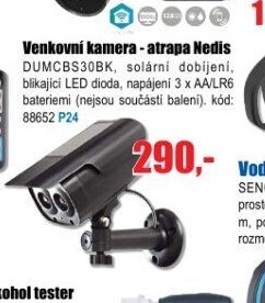 Venkovní kamera - atrapa Nedis - EVA.cz aktualniletaky.eu