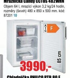 Mraznička Candy CCTUS 482WHN - EVA.cz aktualniletaky.eu