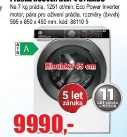 Pračka HOOVER HWP4 37AMBC - EVA.cz aktualniletaky.eu