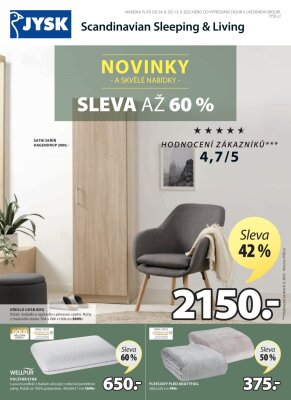 aktuální leták Jysk 24.8.2022-13.9.2022
