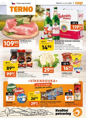 aktuální leták COOP 31.8.2022-6.9.2022