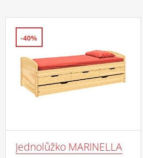 Jednolůžko MARINELLA - IDEA nábytek aktualniletaky.eu