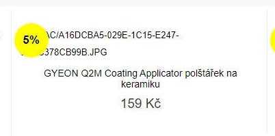 GYEON Q2M Coating Applicator polštářek na keramiku
