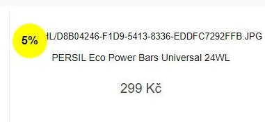 PERSIL Eco Power Bars Universal 24WL