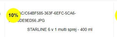 STARLINE 6 v 1 multi sprej - 400 ml