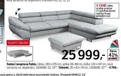 Sedací souprava Fabio