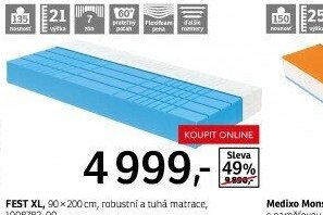FEST XL matrace