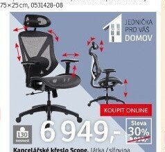 Kancelářské křeslo Scope