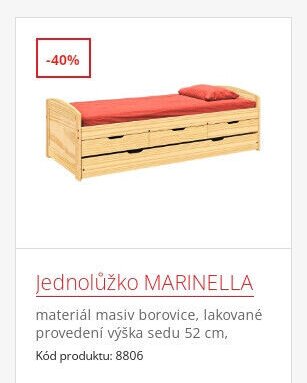 Jednolůžko MARINELLA