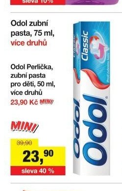 Odol zubní pasta