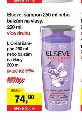 Elseve, šampon nebo balzám na vlasy