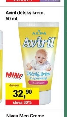 Aviril dětský krém, 50 ml